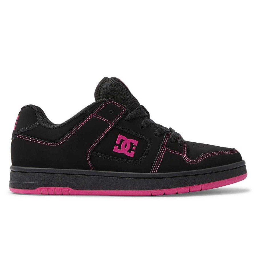 Femmes DC Shoes Baskets | Chaussures Manteca 4 Pour Femmes Cuirasse/Crazy Pink