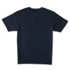 Hommes DC Shoes T-Shirts | T-Shirt Neuf Quatre Pour Hommes Blazer Bleu Marine