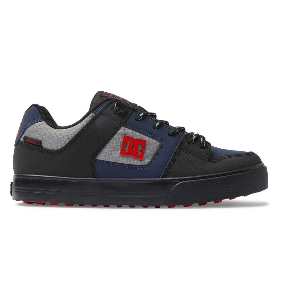 Hommes DC Shoes Bottes D'Hiver | Chaussures De Skate Hivernees Pures Pour Hommes Marine/Noir