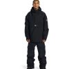 Neige Pour Hommes DC Shoes | Veste De Neige Anorak Technique Dc-43 Pour Hommes Noir