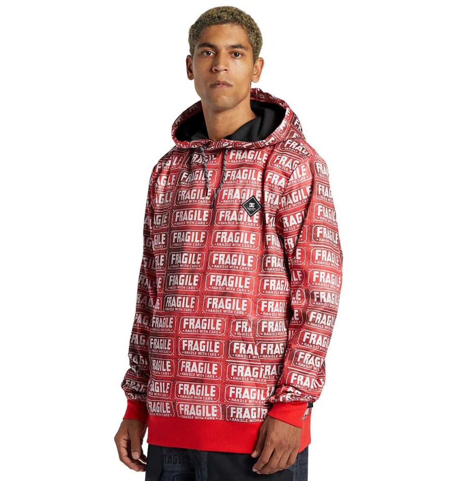 Neige Pour Hommes DC Shoes | Polaire Technique Andy Warhol X Dc Shoes Pour Homme Rouge Fragile