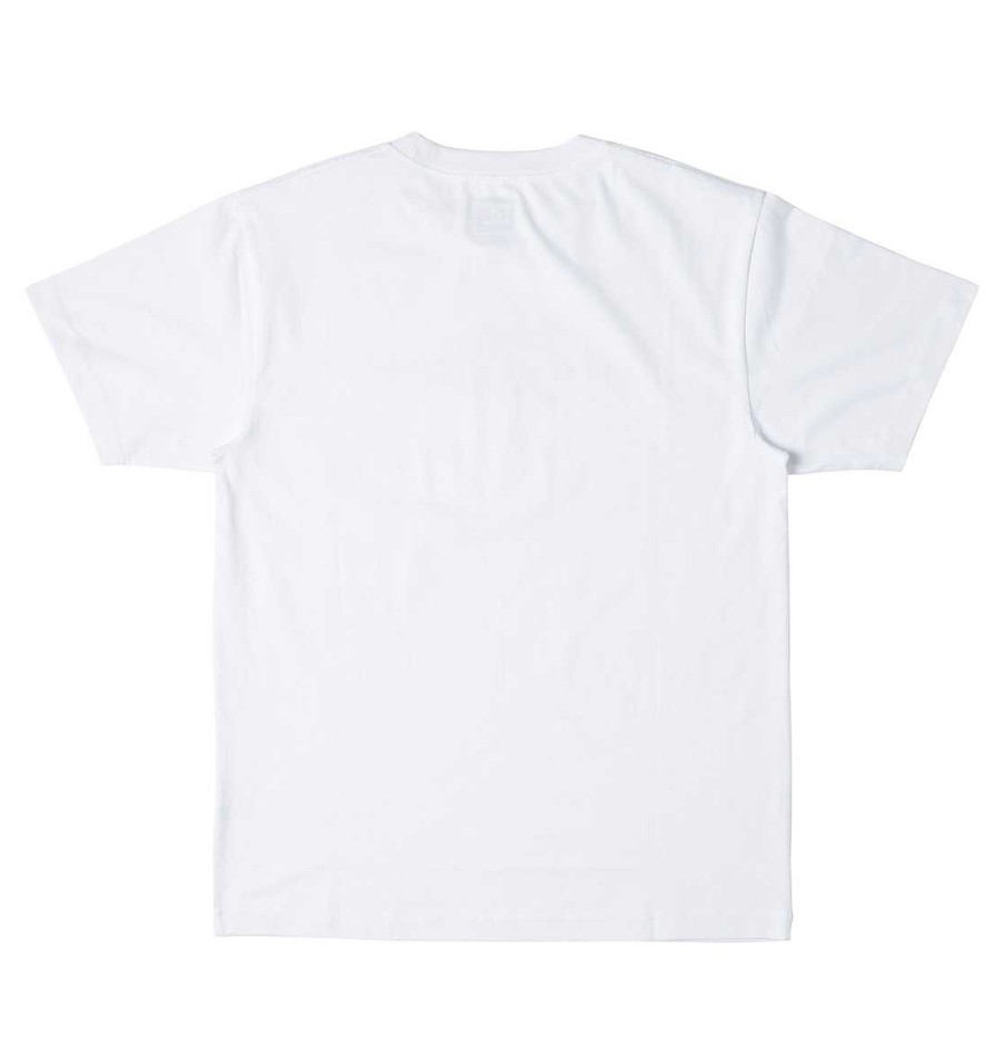 Hommes DC Shoes T-Shirts | T-Shirt A Rabat Dc X Ben-G Tre Pour Hommes Blanc