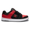 Hommes DC Shoes Baskets | Chaussures Manteca 4 Pour Hommes Noir/Rouge Athletique