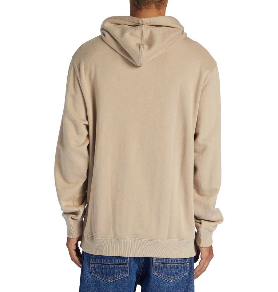 Hommes DC Shoes Sweats A Capuche Et Vestes | Sweat A Capuche Dc Star Pour Hommes Place Taupe