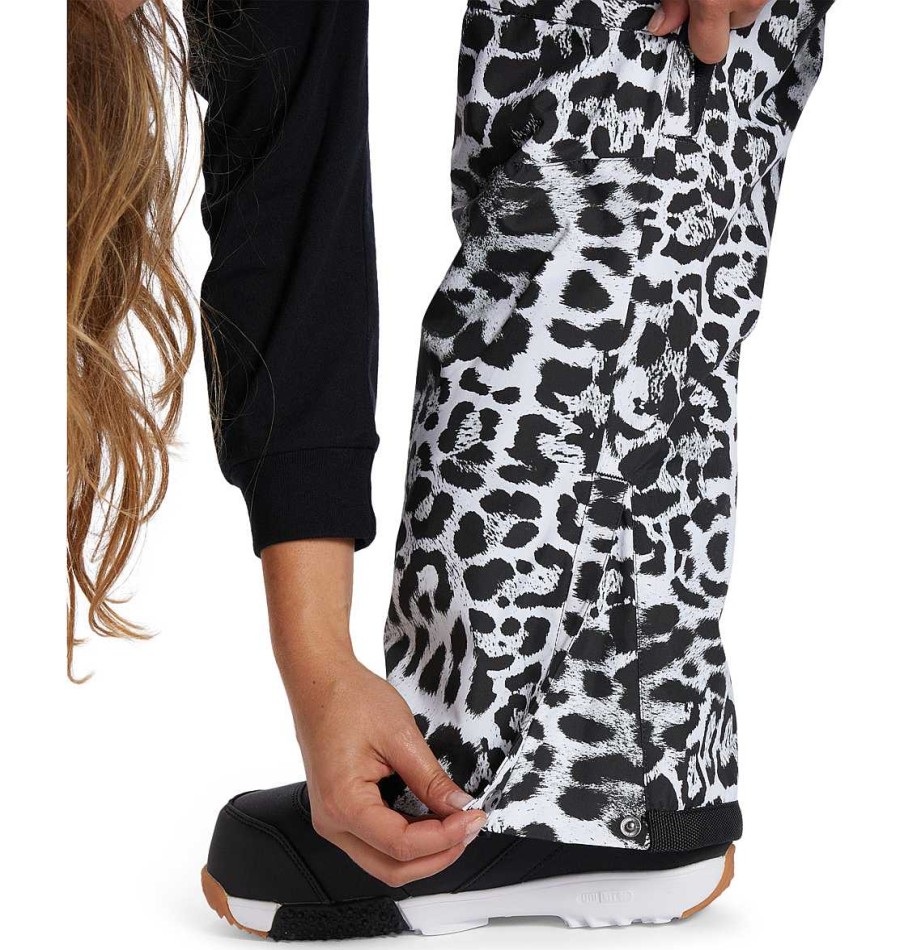 Neige Pour Femmes DC Shoes | Pantalon De Snow Technique Nonchalant Femme Leopard Des Neiges