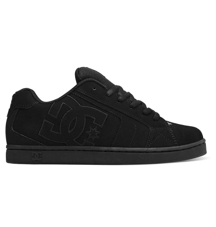 Hommes DC Shoes Baskets | Chaussures En Filet Pour Hommes Noir/Noir/Noir