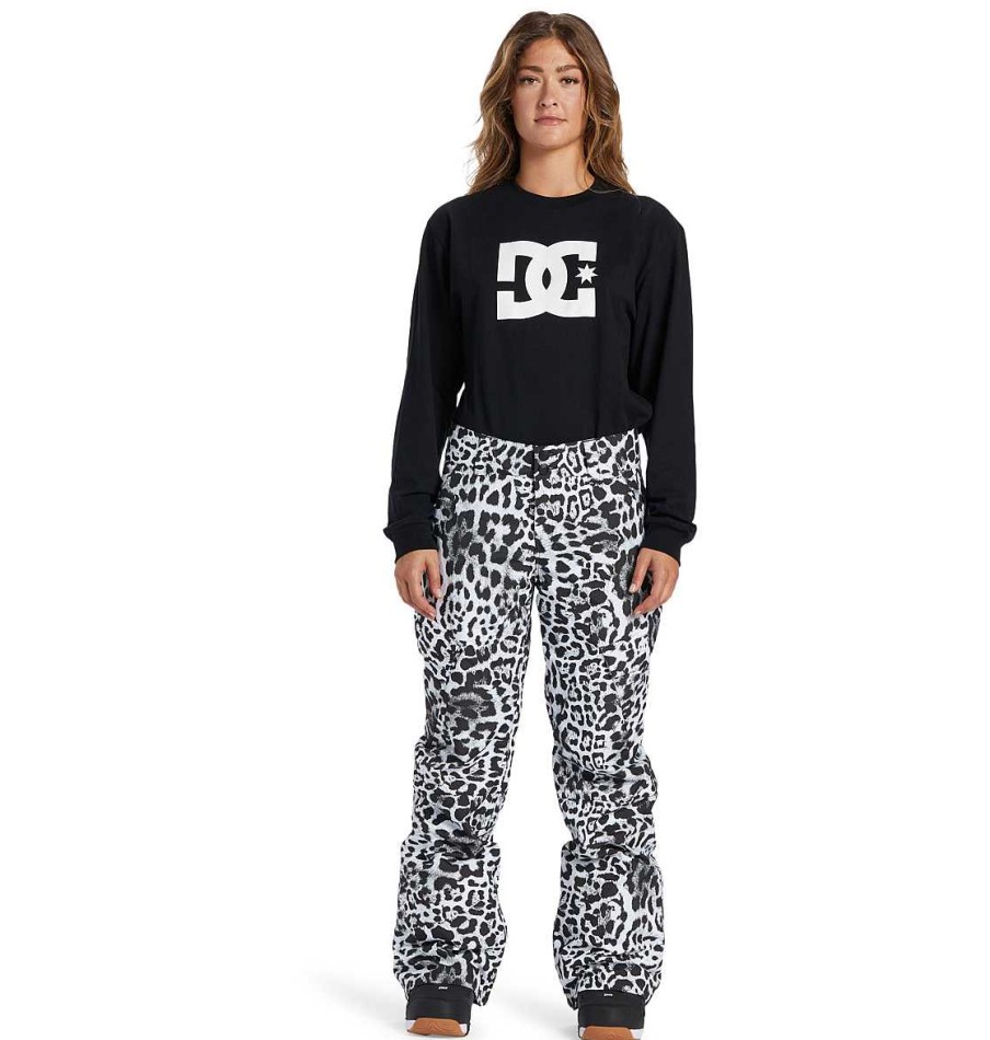 Neige Pour Femmes DC Shoes | Pantalon De Snow Technique Nonchalant Femme Leopard Des Neiges