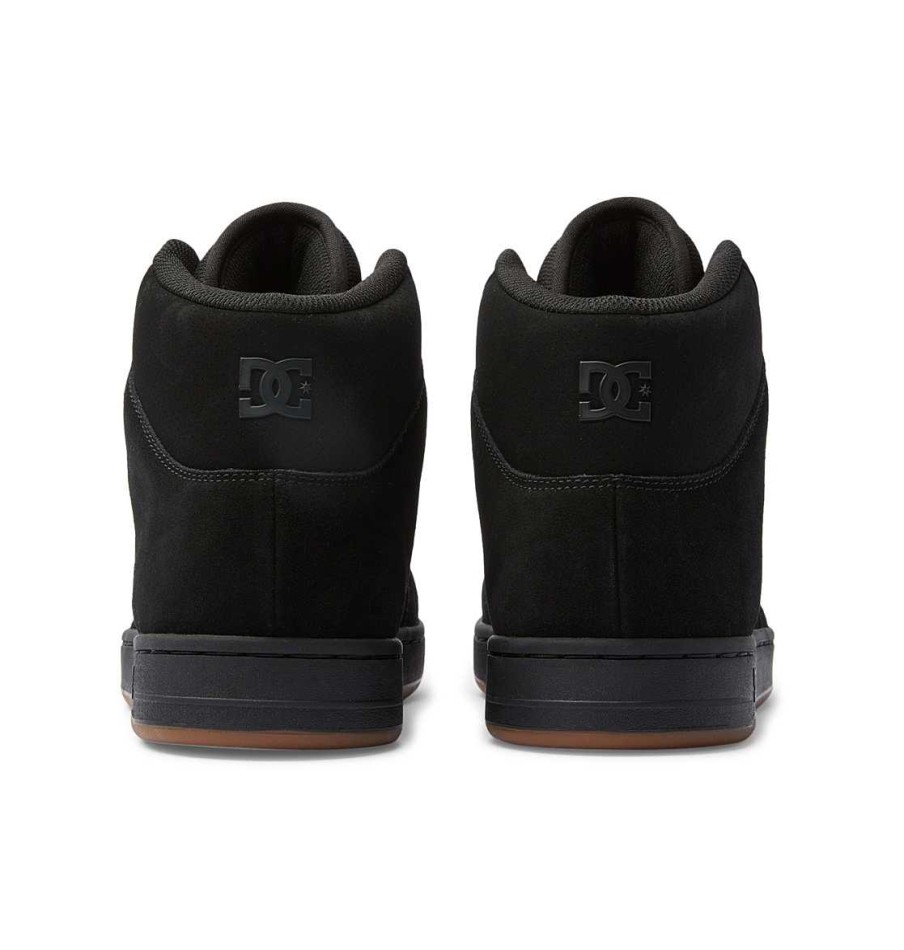 Hommes DC Shoes Baskets | Chaussures Manteca 4 Hi Pour Hommes Noir/Noir/Gomme