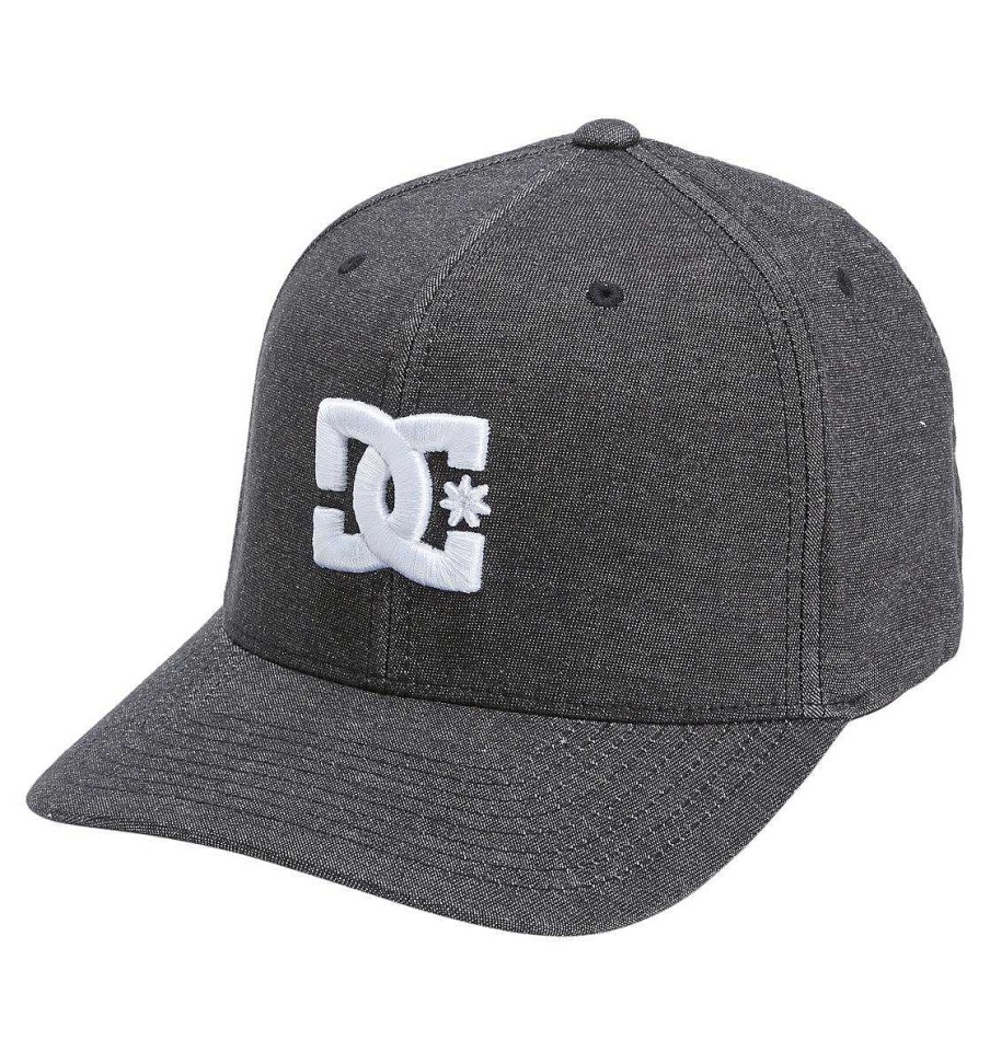 Hommes DC Shoes Chapeaux Et Bonnets | Casquette Capstar Flexfit® Pour Hommes Noir