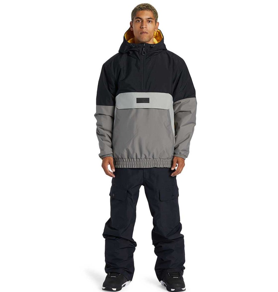 Neige Pour Hommes DC Shoes | Veste De Neige Anorak Reversible Technique Nexus Pour Hommes Noir