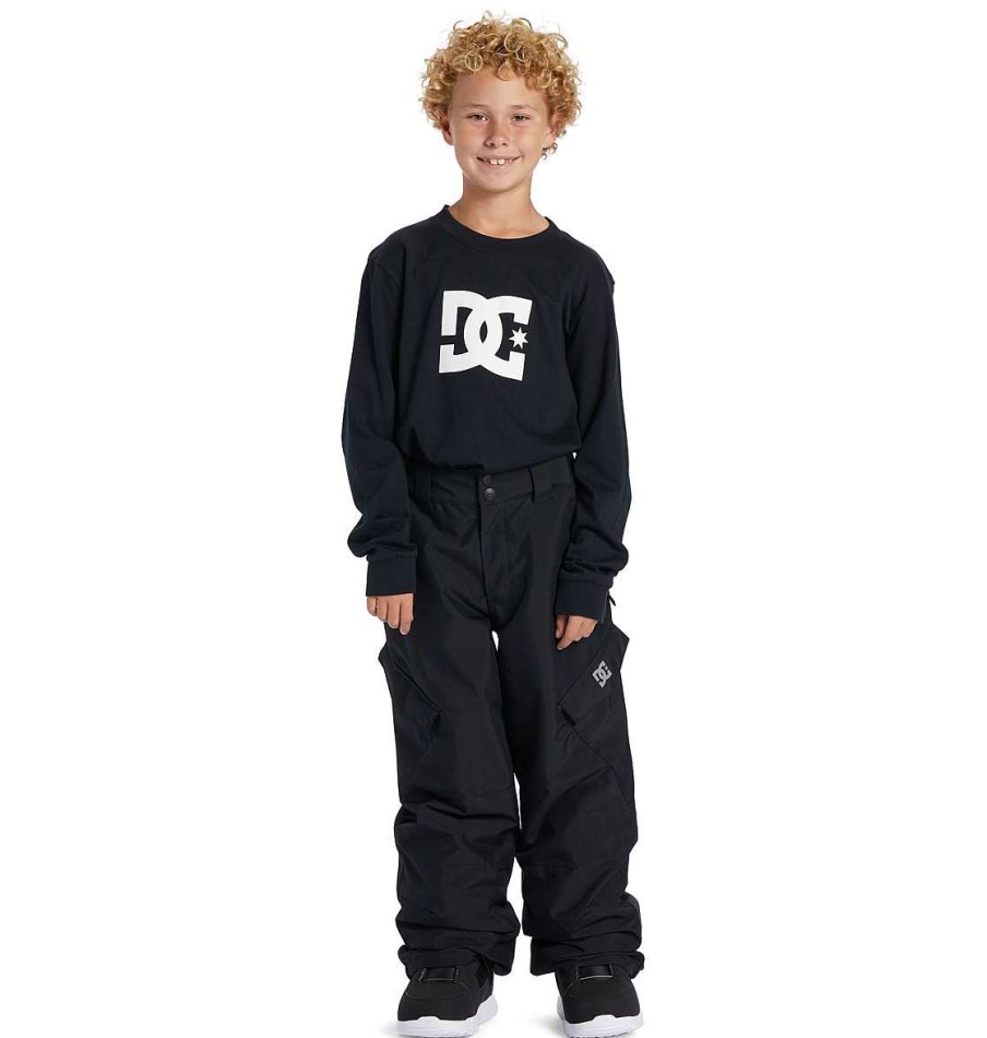 Enfants Neige DC Shoes | Pantalon De Neige Technique Banshee Pour Garcon Noir