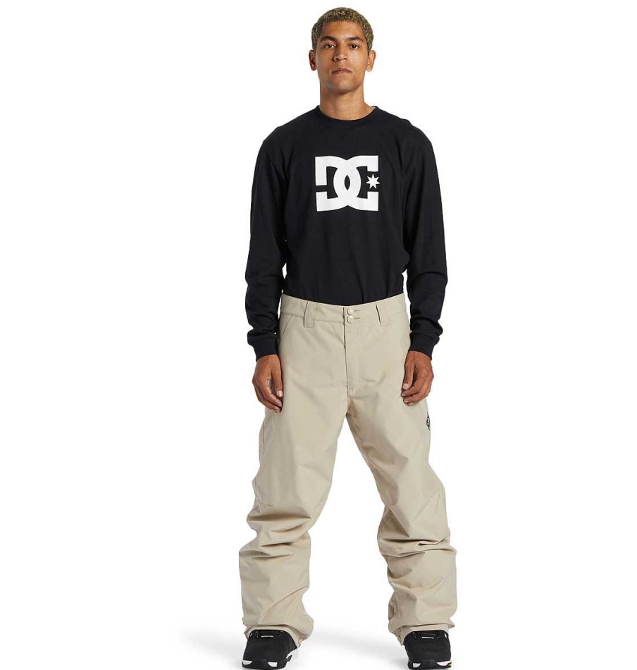 Neige Pour Hommes DC Shoes | Pantalon De Snow Technique Dc Snow Chino Homme Place Taupe