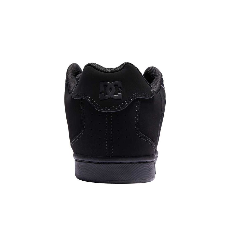 Hommes DC Shoes Baskets | Chaussures En Filet Pour Hommes Noir/Noir/Noir