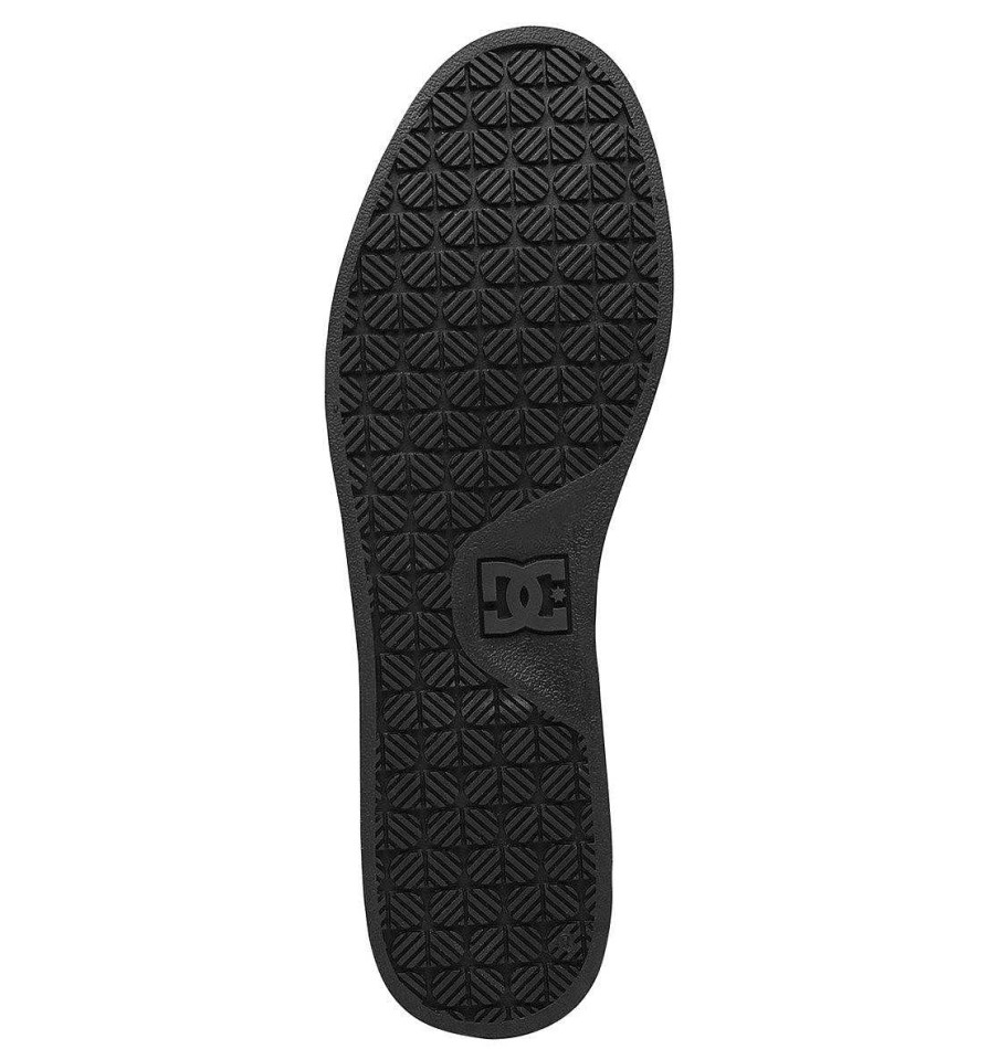 Hommes DC Shoes Baskets | Chaussures Enclume Pour Hommes Noir Noir