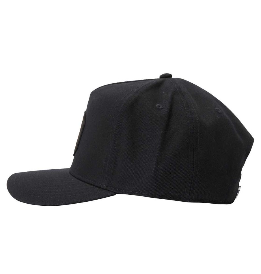 Hommes DC Shoes Chapeaux Et Bonnets | Casquette Reynotts Snapback Pour Hommes Noir