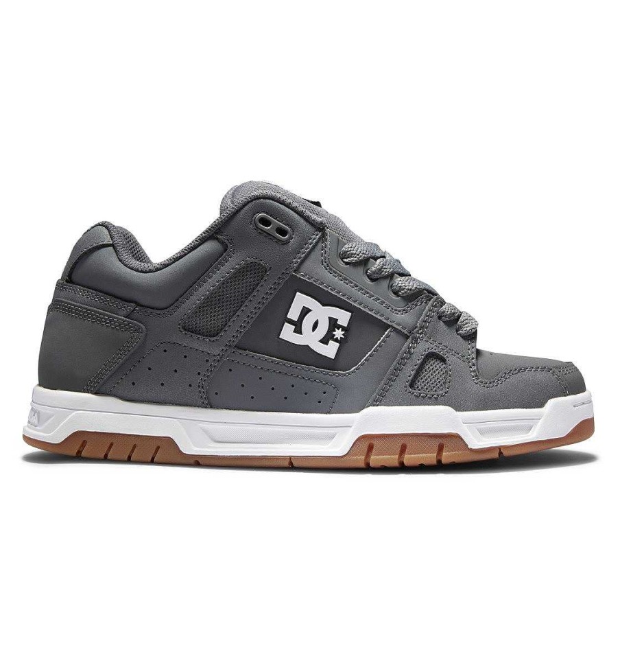 Hommes DC Shoes Essentiel | Chaussures De Cerf Pour Hommes Gris/Gomme