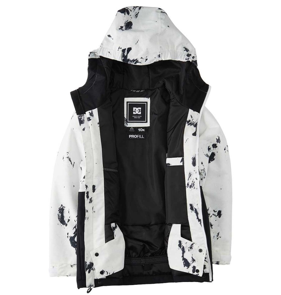 Enfants Neige DC Shoes | Veste De Snow Technique Basis Print Garcon Camouflage De Neige