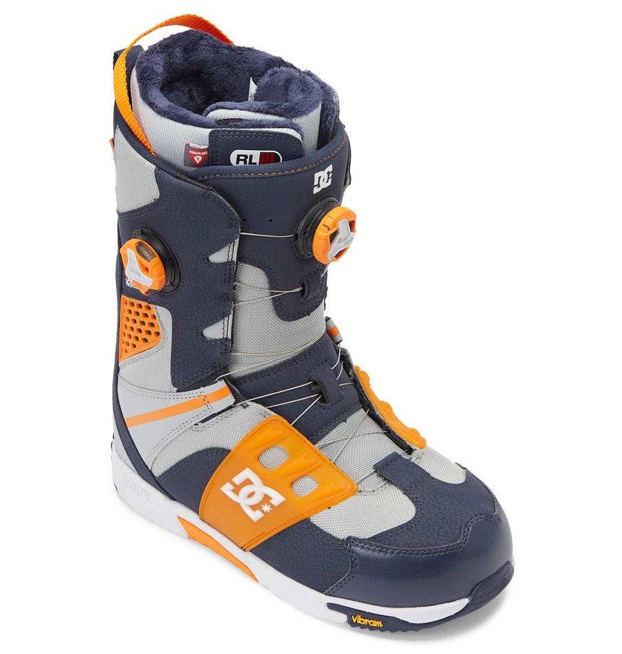 Neige Pour Hommes DC Shoes | Bottes De Planche A Neige Phantom Boa® Pour Hommes Marine Dc/Orange