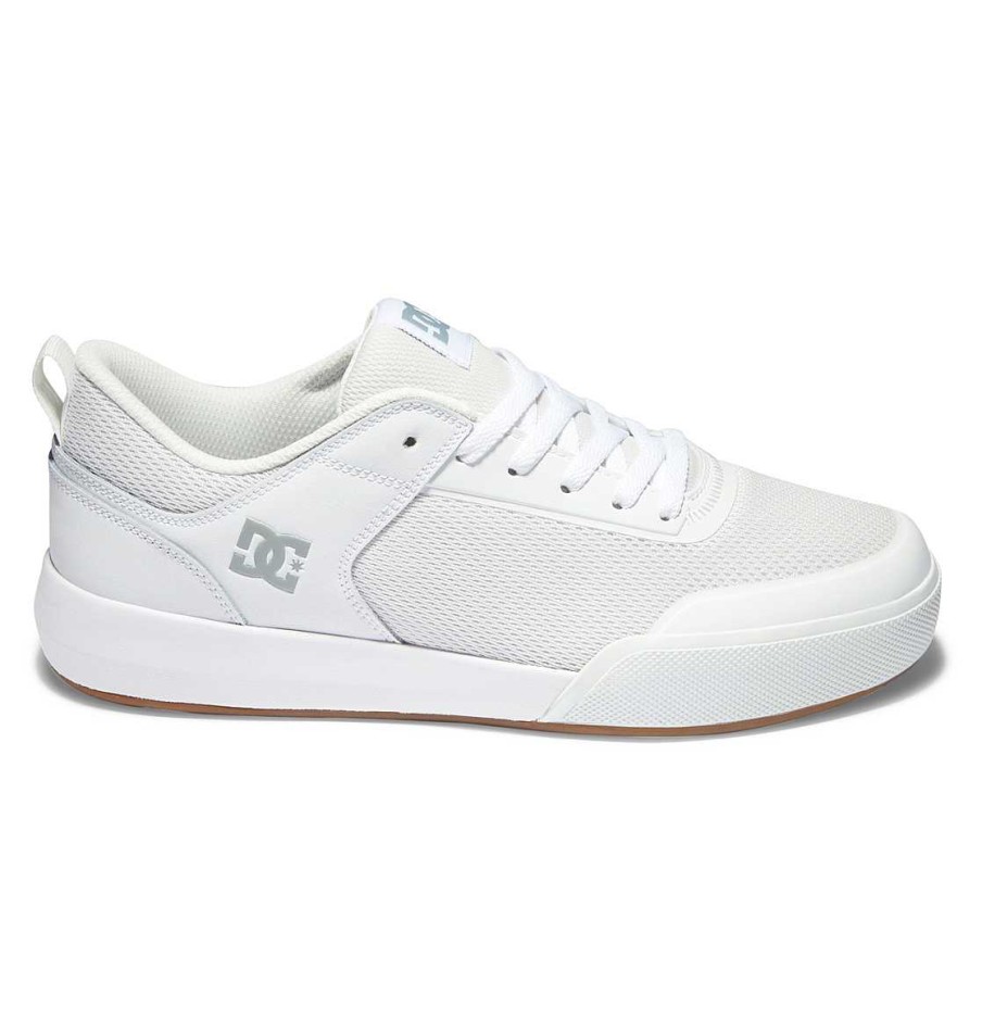 Hommes DC Shoes Essentiel | Chaussures De Transport Pour Hommes Blanc/Gomme