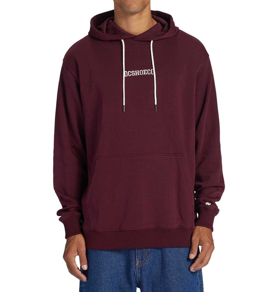 Hommes DC Shoes Sweats A Capuche Et Vestes | Sweat A Capuche Baseline Ph Pour Hommes Vin De Windsor