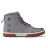 Hommes DC Shoes Bottes D'Hiver | Bottes D'Hiver Woodland Boots Pour Hommes Gris/Gomme