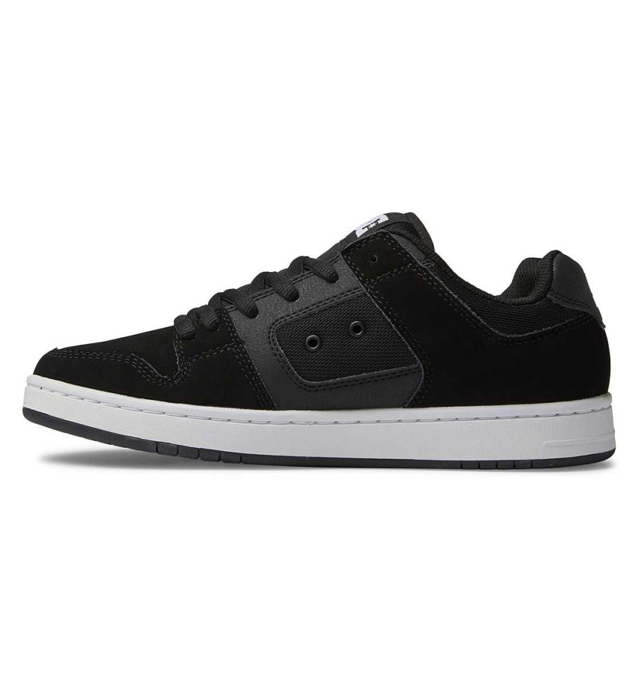 Hommes DC Shoes Baskets | Chaussures Manteca 4 Pour Hommes Noir Blanc