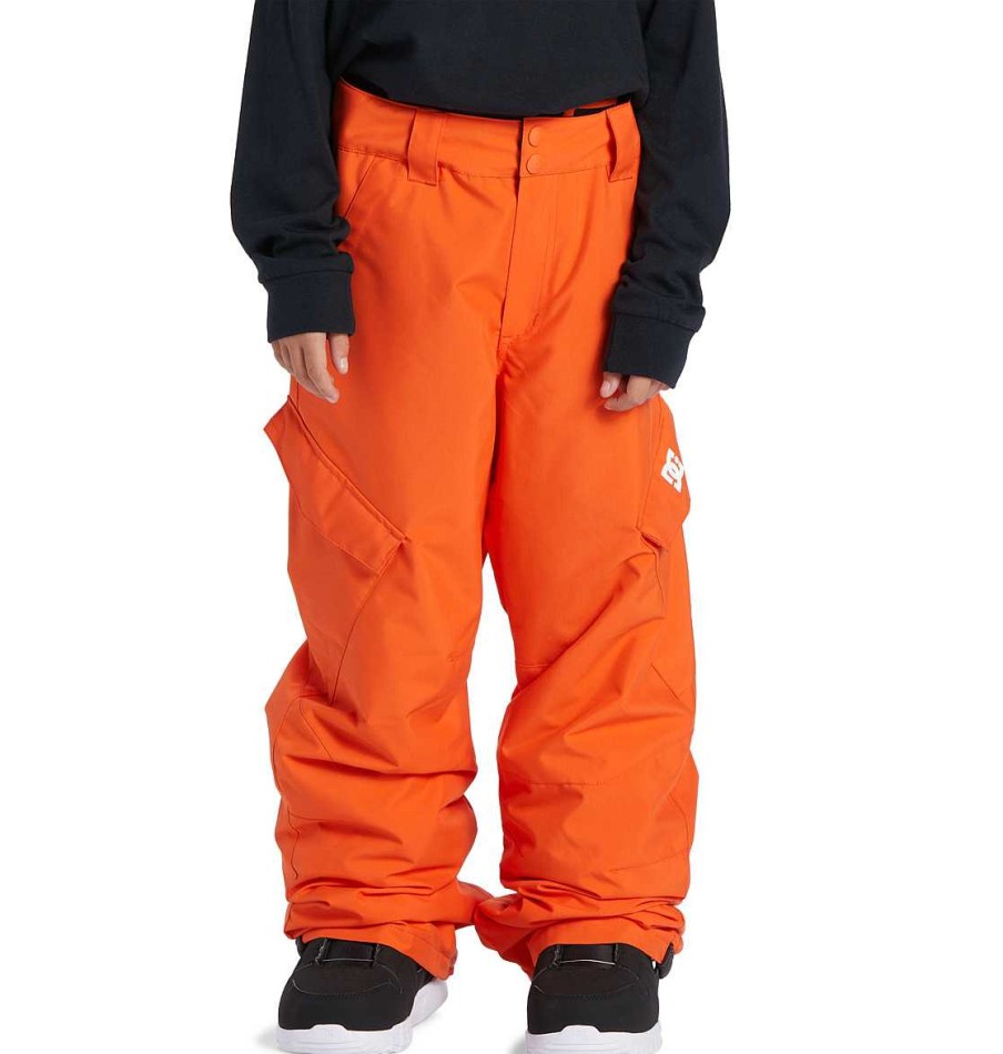 Enfants Neige DC Shoes | Pantalon De Neige Technique Banshee Pour Garcon Orangeade