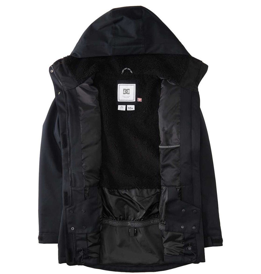 Neige Pour Femmes DC Shoes | Veste De Neige Technique Phoenix Parka Pour Femme Noir