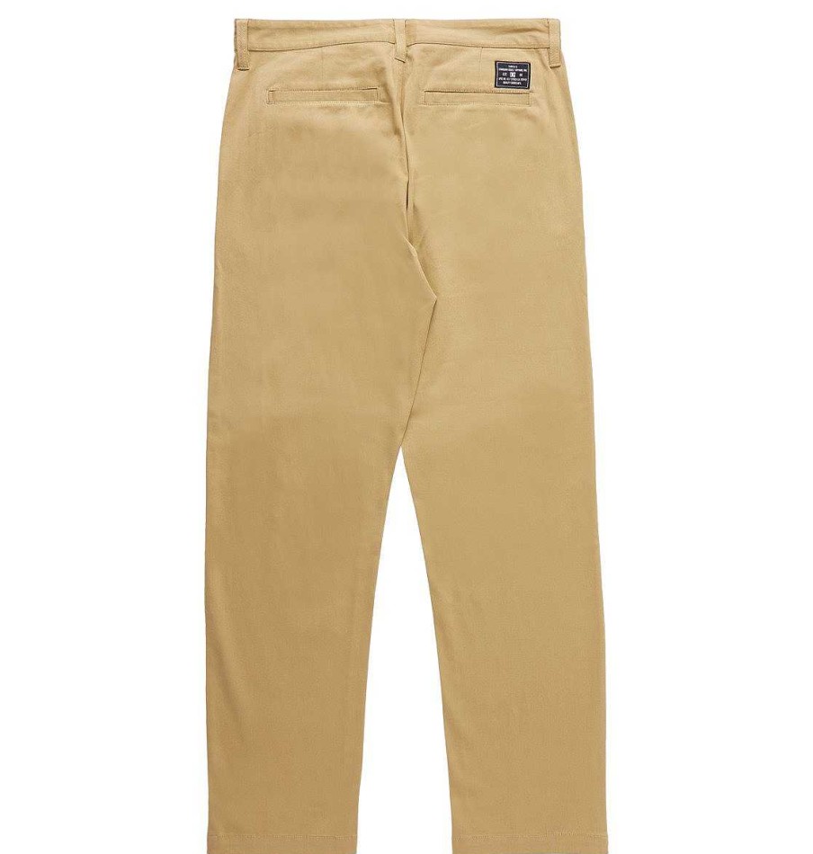 Hommes DC Shoes Pantalons Et Shorts | Pantalon Chino Coupe Decontractee Worker Pour Hommes Encens