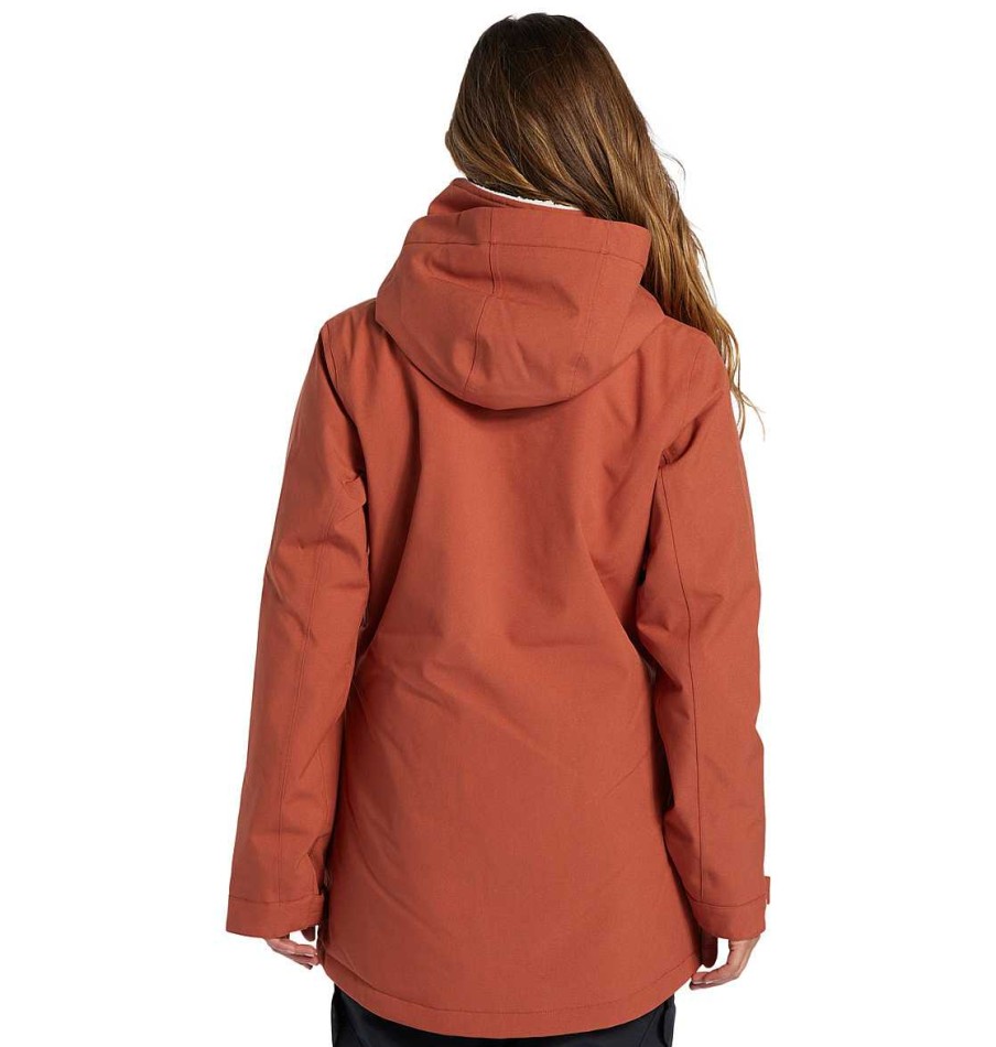 Neige Pour Femmes DC Shoes | Veste De Neige Technique Phoenix Parka Pour Femme Auburn