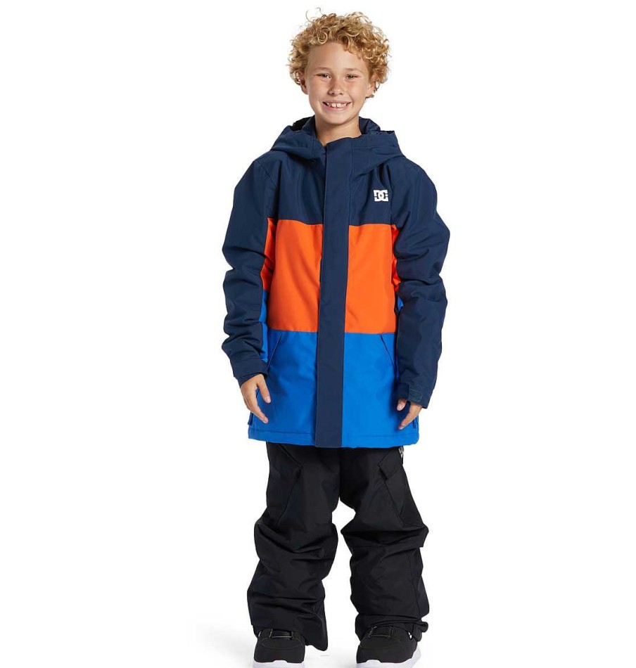 Enfants Neige DC Shoes | Veste De Snow Technique Defy Garcon Robe Bleue