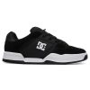 Hommes DC Shoes Baskets | Chaussures Centrales Pour Hommes Noir Blanc