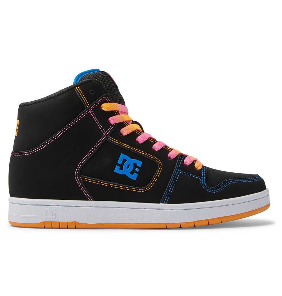 Femmes DC Shoes Baskets | Chaussures Montantes Manteca 4 Hi Pour Femmes Multi