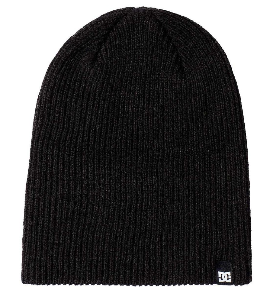 Hommes DC Shoes Chapeaux Et Bonnets | Bonnet Dc Skully Pour Hommes Noir