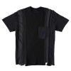 Hommes DC Shoes T-Shirts | T-Shirt Dc X Aiguilles Noir