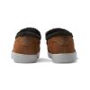 Hommes DC Shoes Baskets | Chaussures A Enfiler Villain 2 Pour Hommes Dk Choc/Blanc Doux