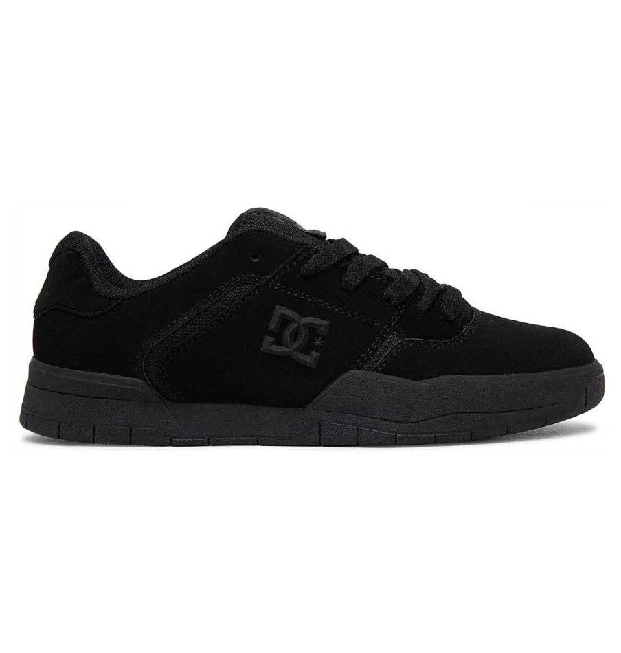 Hommes DC Shoes Baskets | Chaussures Centrales Pour Hommes Noir Noir