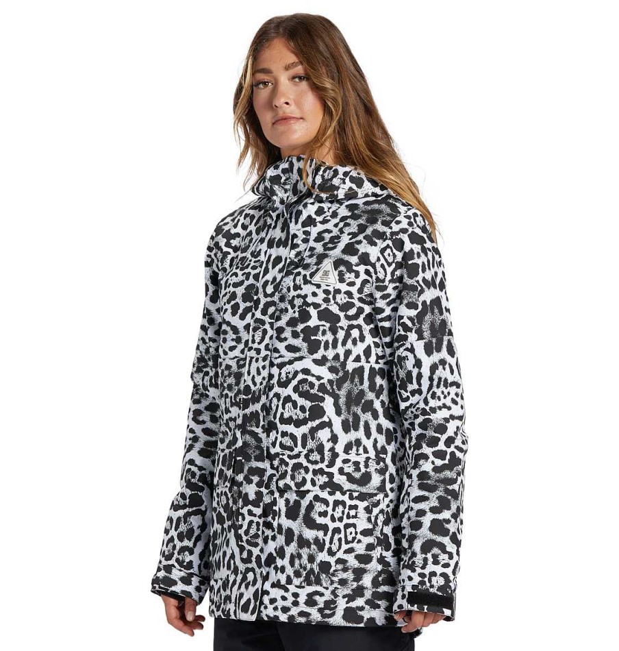 Neige Pour Femmes DC Shoes | Veste De Snow Technique Cruiser Femme Leopard Des Neiges