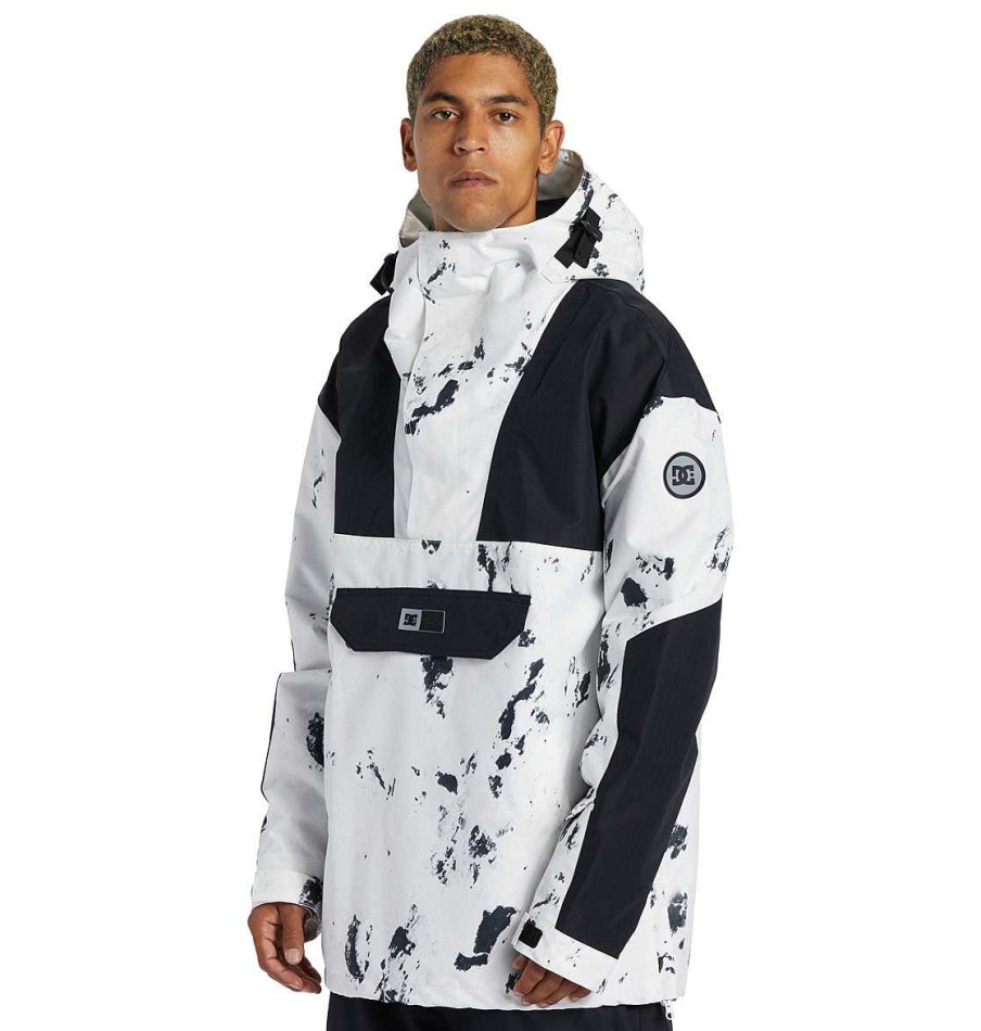 Neige Pour Hommes DC Shoes | Veste De Neige Anorak Technique Dc-43 Pour Hommes Camouflage De Neige