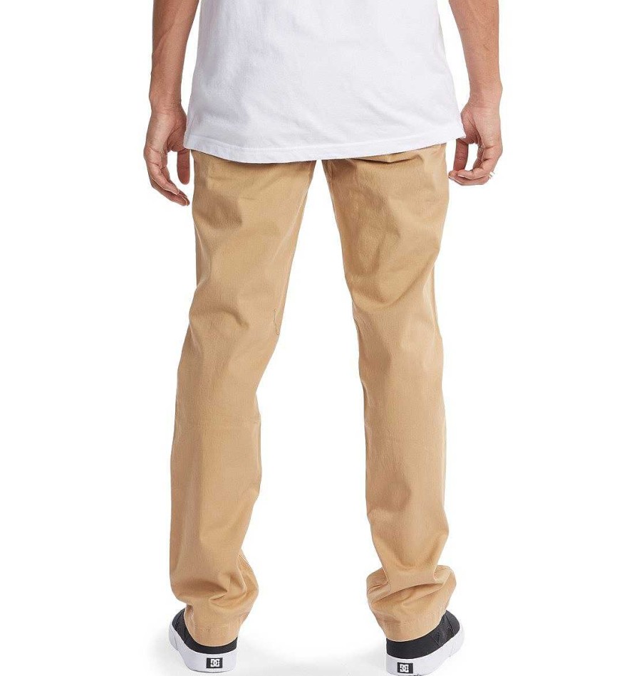 Hommes DC Shoes Pantalons Et Shorts | Pantalon Chino De Travail Pour Hommes Encens