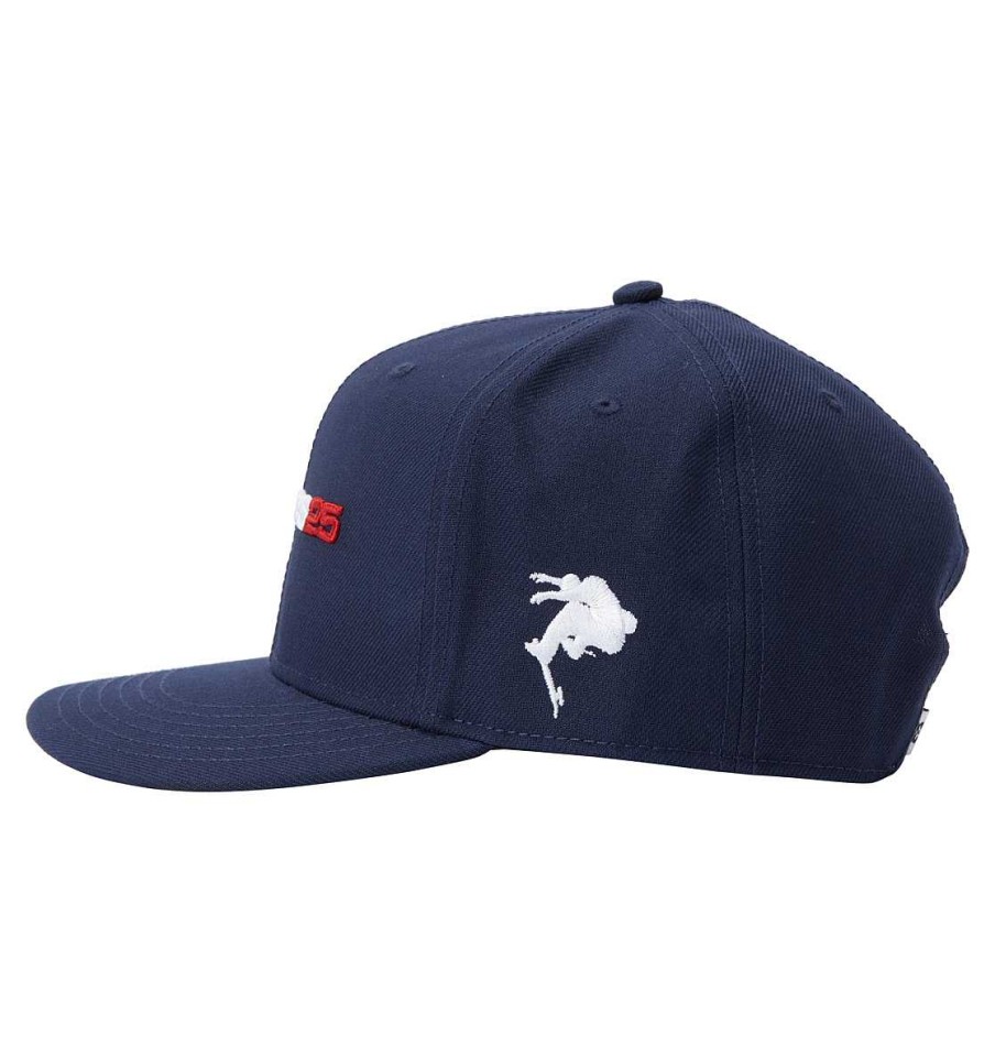 Hommes DC Shoes Chapeaux Et Bonnets | Casquette Kalis25 Snapback Pour Hommes Blazer Bleu Marine