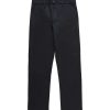 Hommes DC Shoes Pantalons Et Shorts | Pantalon Chino Coupe Decontractee Worker Pour Hommes Noir