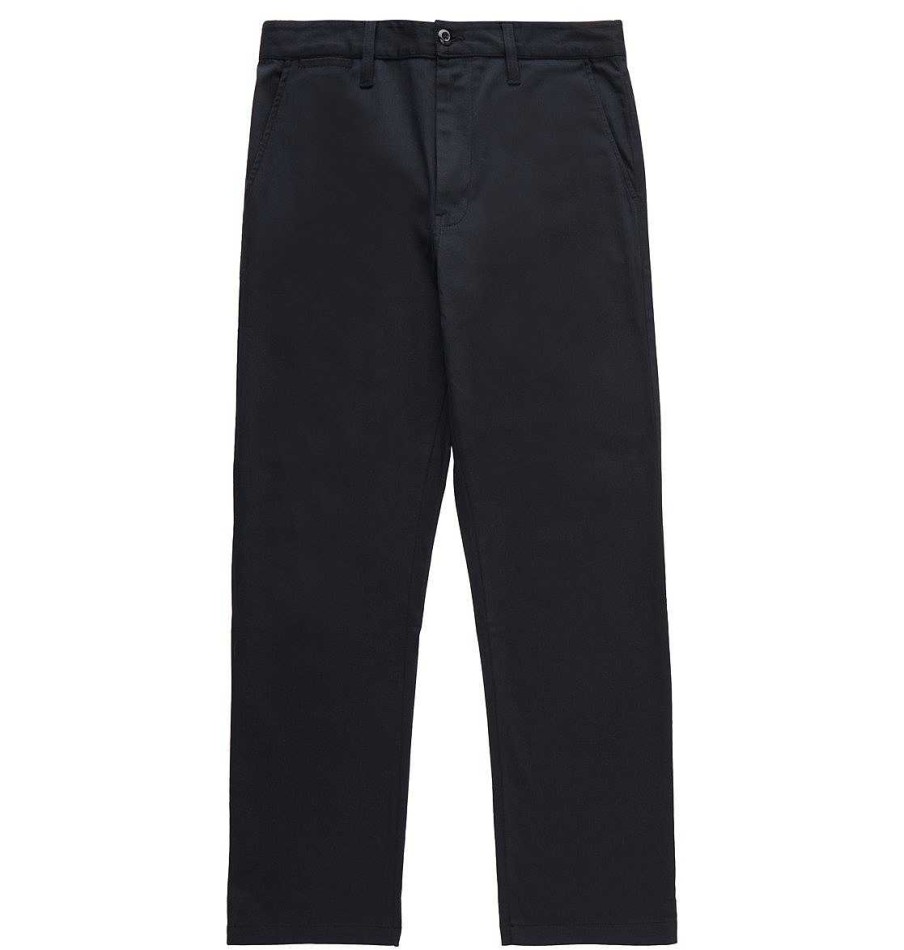 Hommes DC Shoes Pantalons Et Shorts | Pantalon Chino Coupe Decontractee Worker Pour Hommes Noir