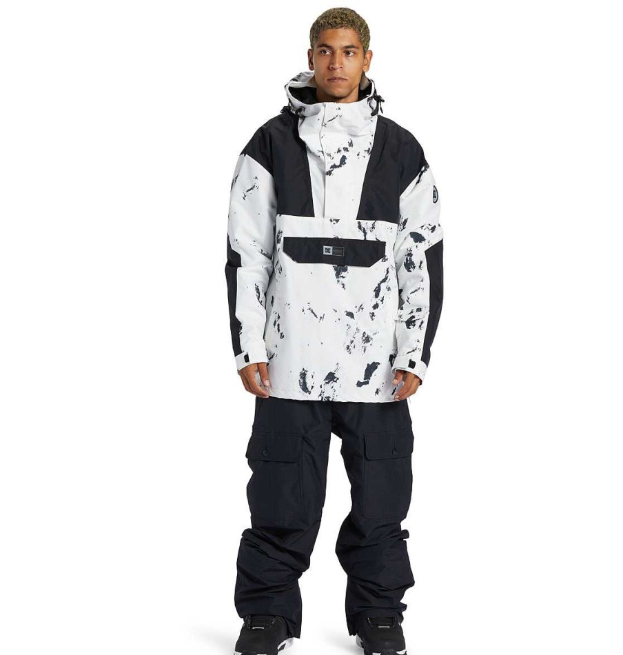 Neige Pour Hommes DC Shoes | Veste De Neige Anorak Technique Dc-43 Pour Hommes Camouflage De Neige