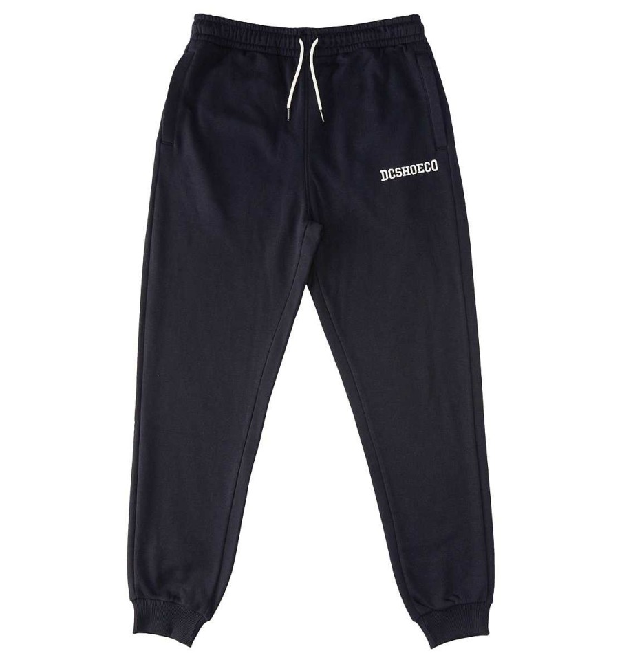 Hommes DC Shoes Pantalons Et Shorts | Pantalon De Jogging Baseline Pour Hommes Noir