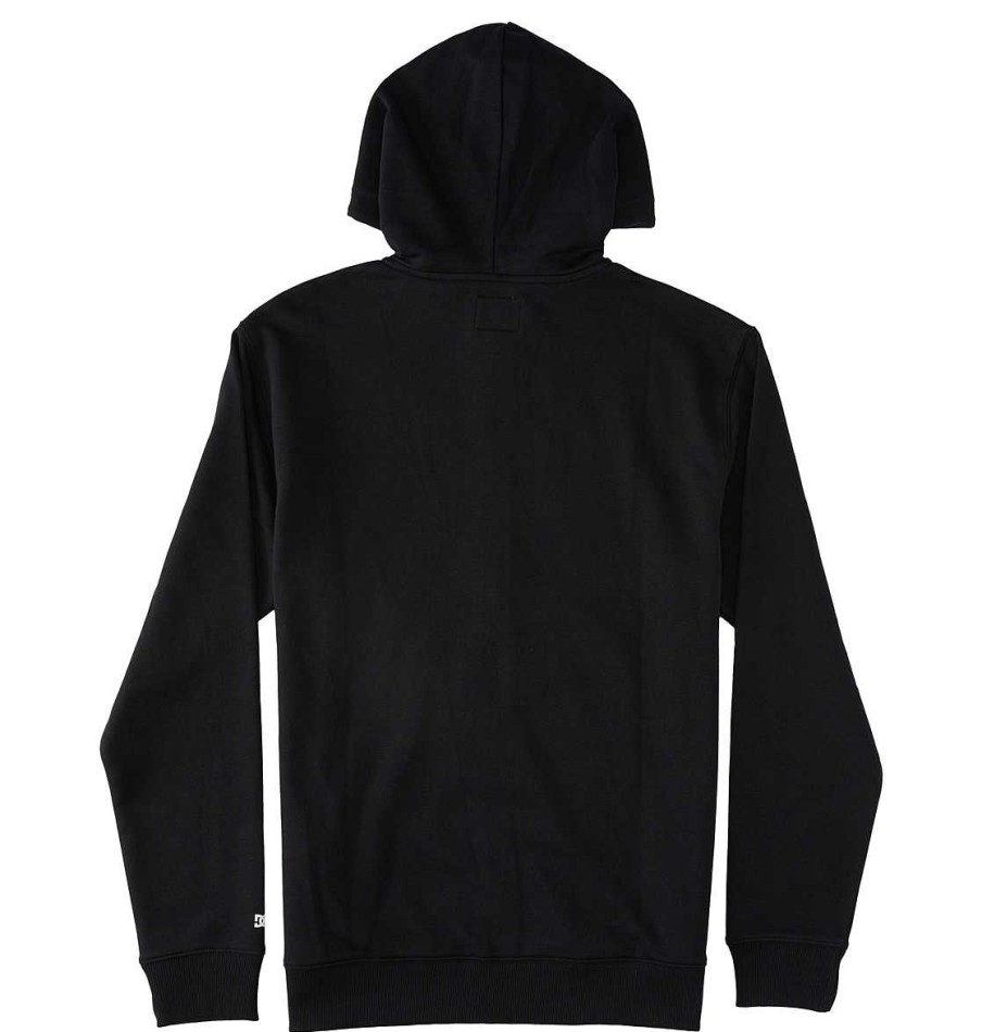 Hommes DC Shoes Sweats A Capuche Et Vestes | Sweat A Capuche Zippe Baseline Pour Hommes Noir