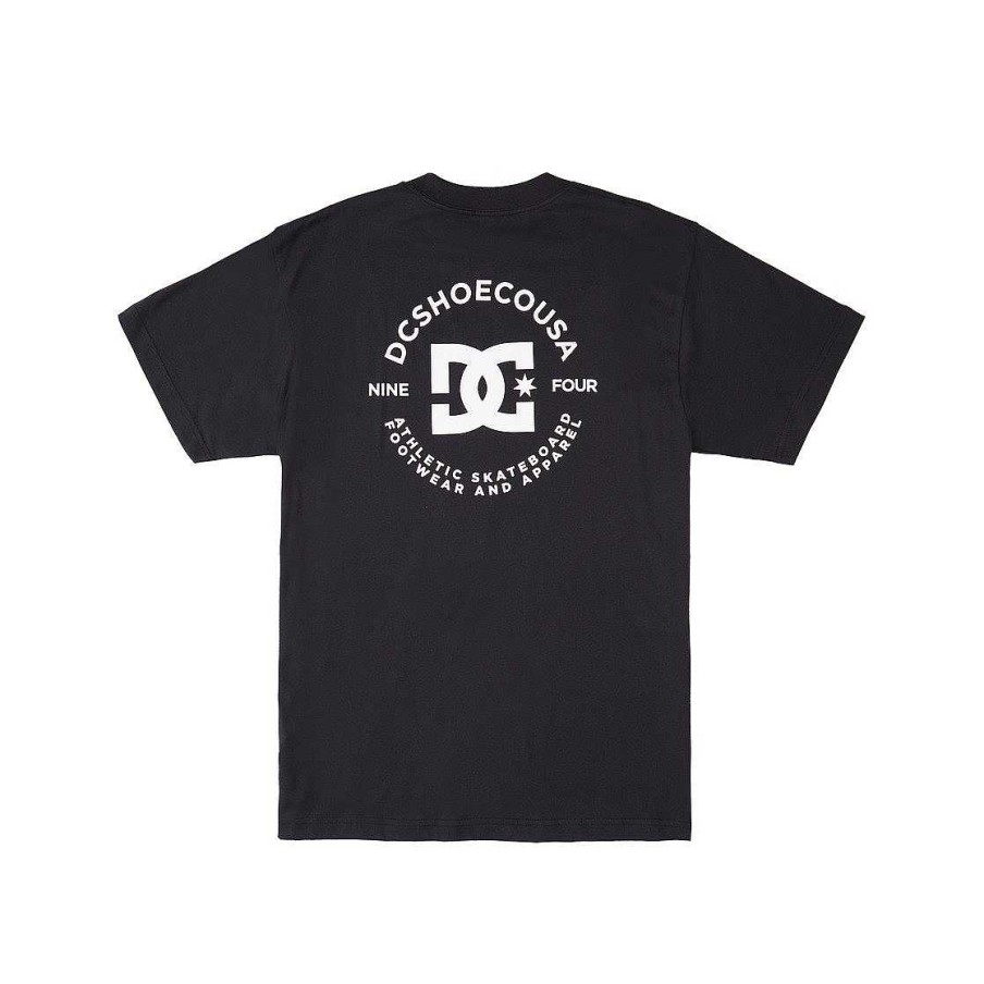 Hommes DC Shoes T-Shirts | T-Shirt Pilote Dc Star Pour Hommes Noir