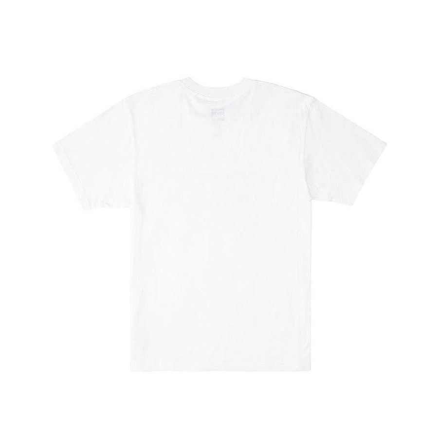 Hommes DC Shoes T-Shirts | T-Shirt Pilote Dc Star Pour Hommes Blanc