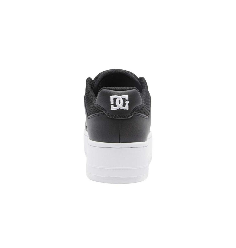 Femmes DC Shoes Baskets | Chaussures A Plateforme Manteca 4 Noir Blanc