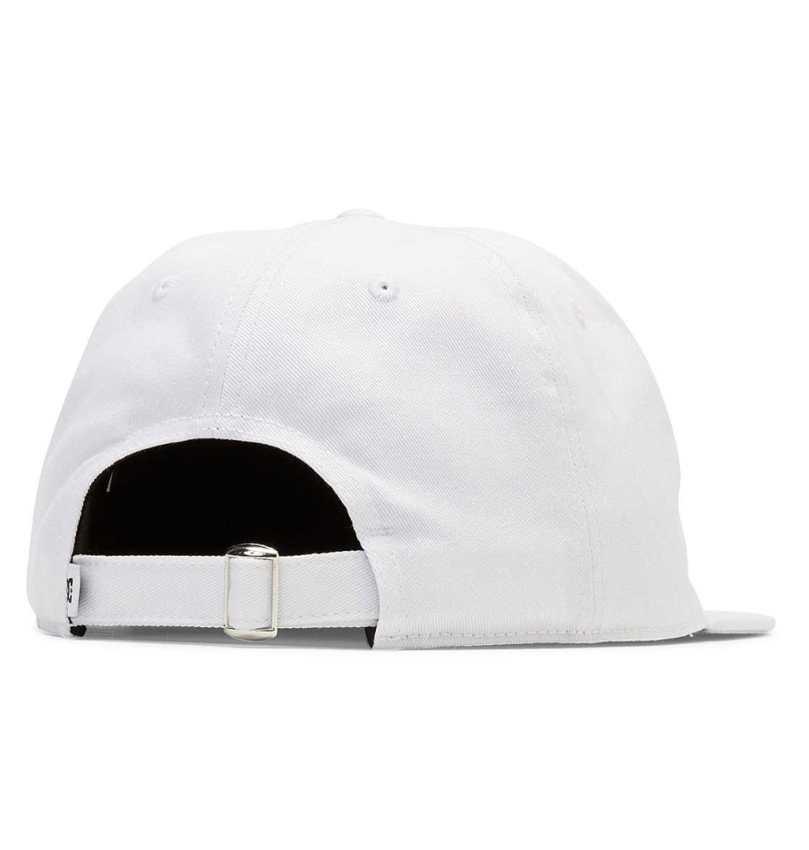 Hommes DC Shoes Chapeaux Et Bonnets | Casquette De Baseball Shanahan Pour Hommes Blanc